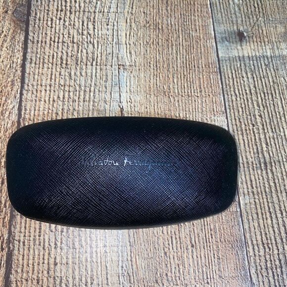 Salvatore Ferragamo glasses case hard shell - Picture 1 of 6